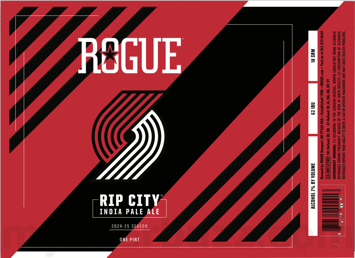 Rogue & Portland Trail Blazers Team Up For Rip City IPA Rogue & Portland Trail Blazers Team Up For Rip City IPA