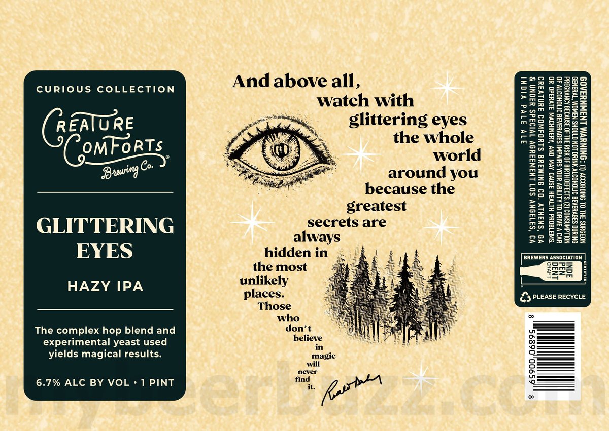 Creature Comforts Adding Takk Peaches!, Give ‘Em Helles, Whale Fall IPA, Stairway to Nowhere, Glittering Eyes, WInter IPA, DTLA & Flash Cat 14 apostMBB 4946