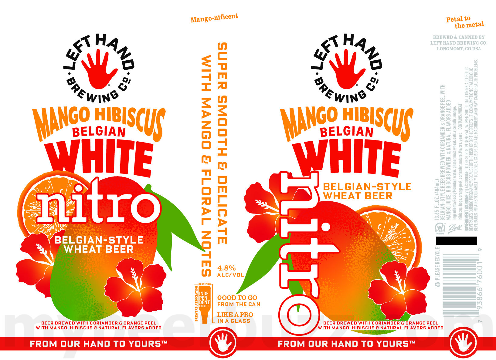 Left Hand Adding Coconut Milk Stout Seasonal & Mango Hibiscus Belgian White Nitro 8 apostMBB 4961