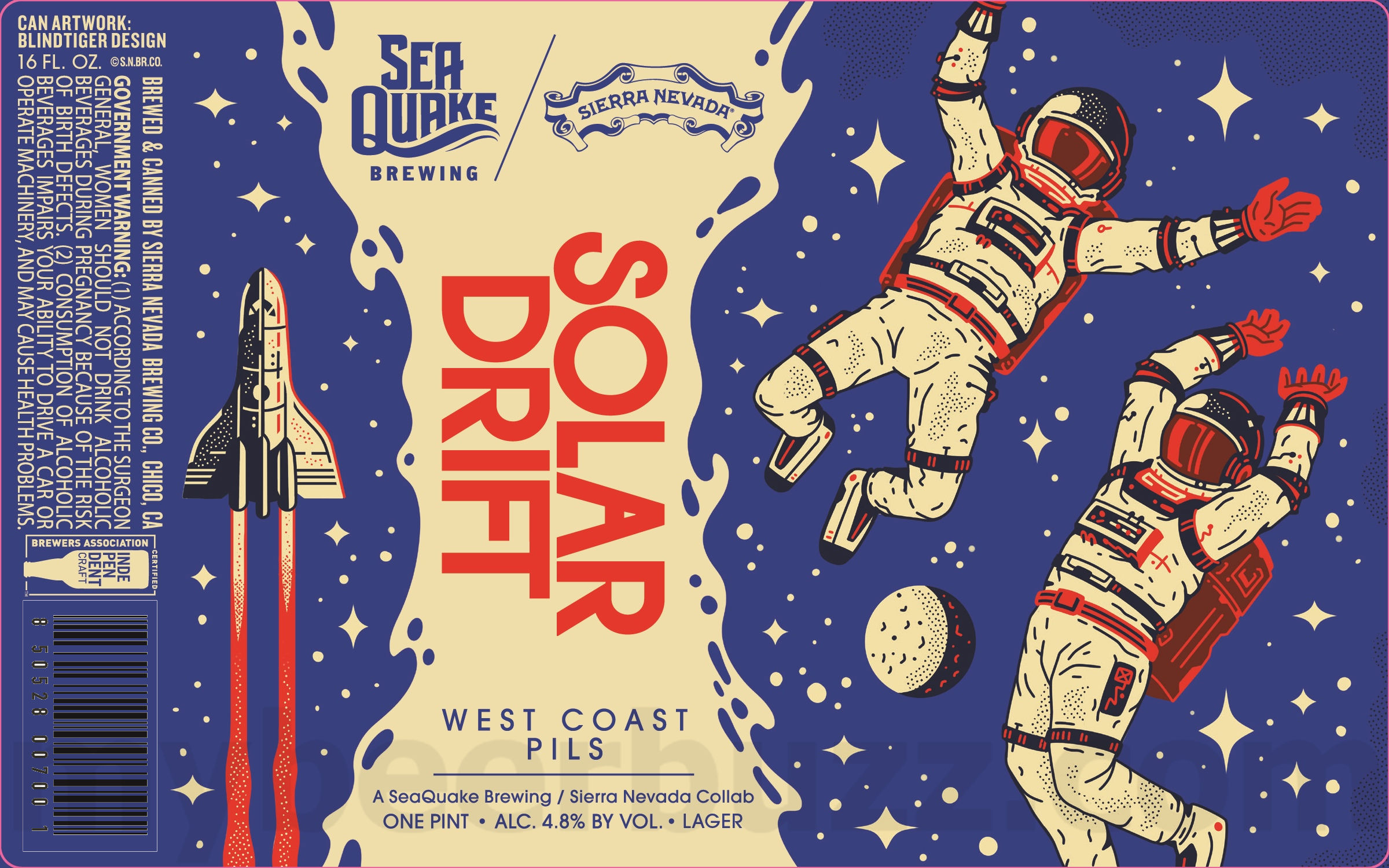 Sierra Nevada & Sea Quake Brewing Collaborate On Solar Drift Sierra Nevada & Sea Quake Brewing Collaborate On Solar Drift