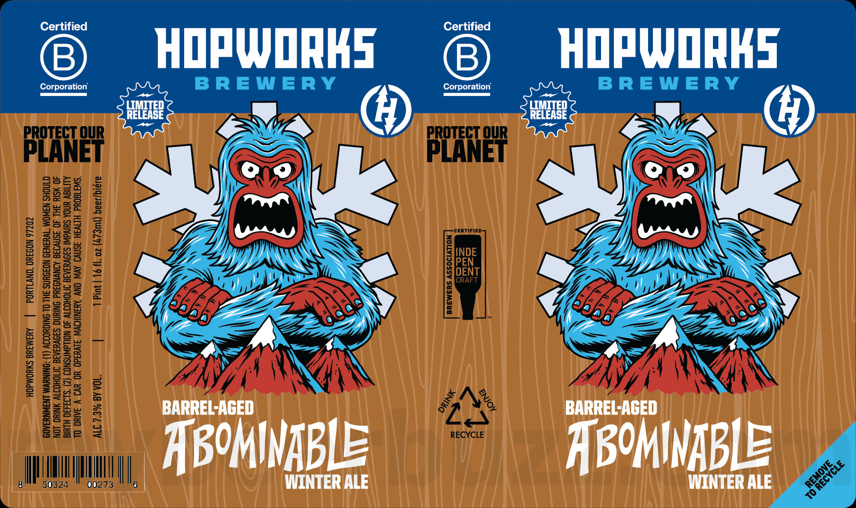 Hopworks Abominable Winter Ale & Barrel-Aged Abominable Winter Ale Returning For 2024 & 20925 9 apostMBB 5014