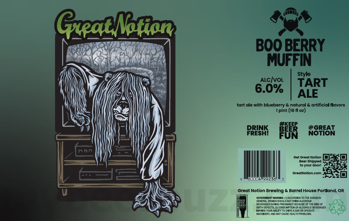 Great Notion Adding Devil's Night, Beetle Juice Jr., & Boo BerryQ Muffin Great Notion Adding Devil's Night, Beetle Juice Jr., & Boo BerryQ Muffin