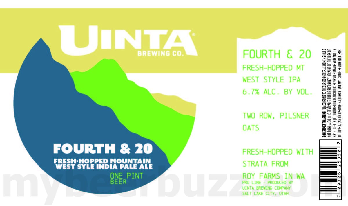 Uinta Adding East Bench Whiskey Barrel Aged Stout, Endankification, Was Angeles and Fourth & 20 11 apostMBB 5053