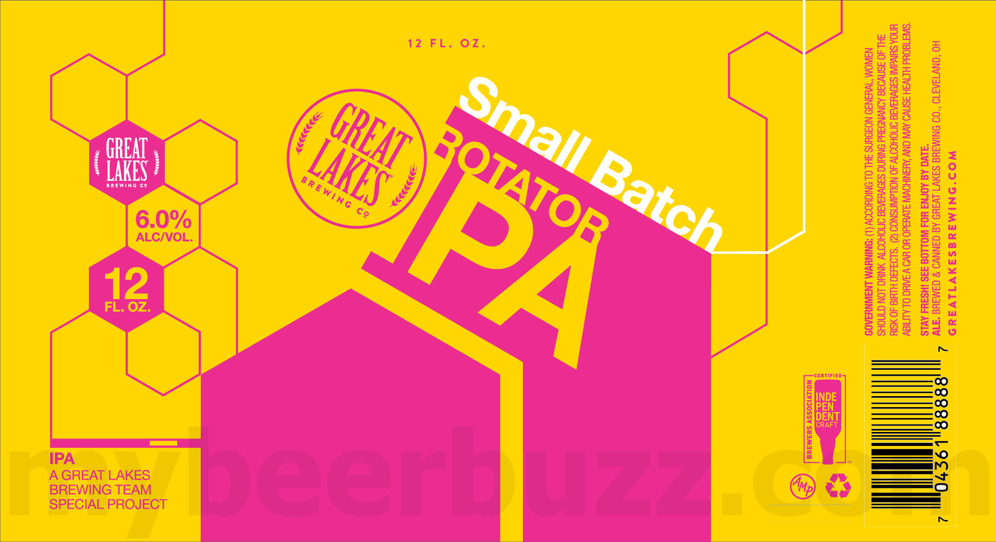Great Lakes Adding New Small Batch Rotator IPA Great Lakes Adding New Small Batch Rotator IPA