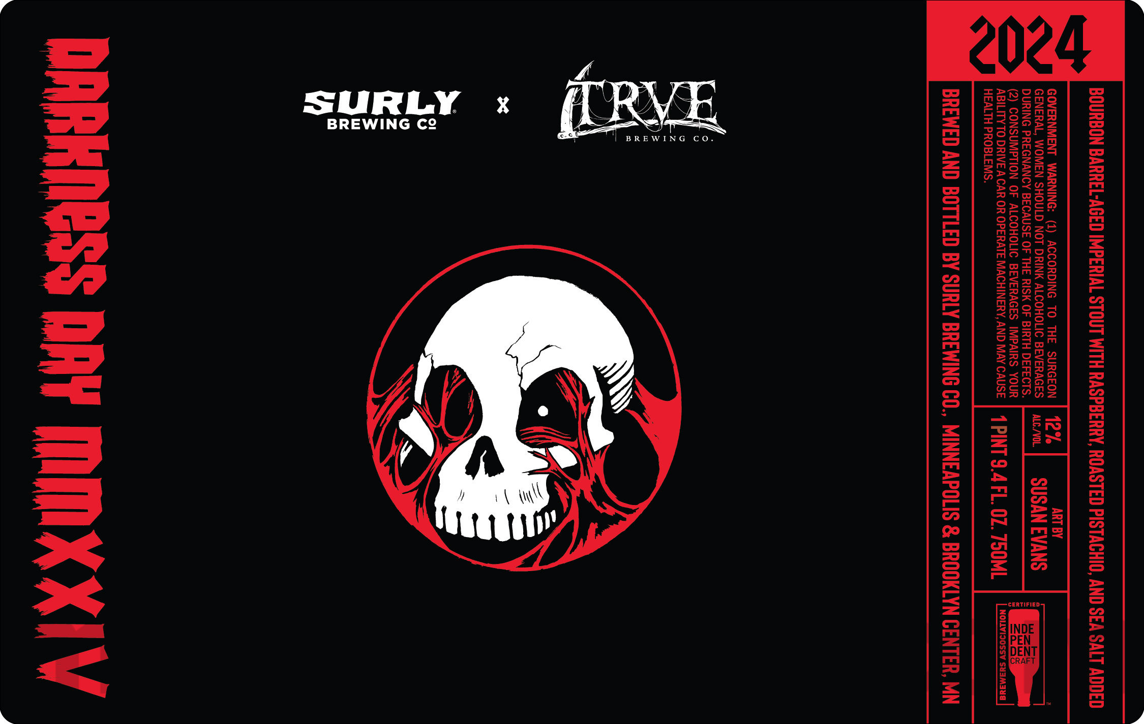 Surly & Revolution Brewing Collaborate On Darkness Day MMXXIV / TRVE Collaboration 11 apostMBB 5072