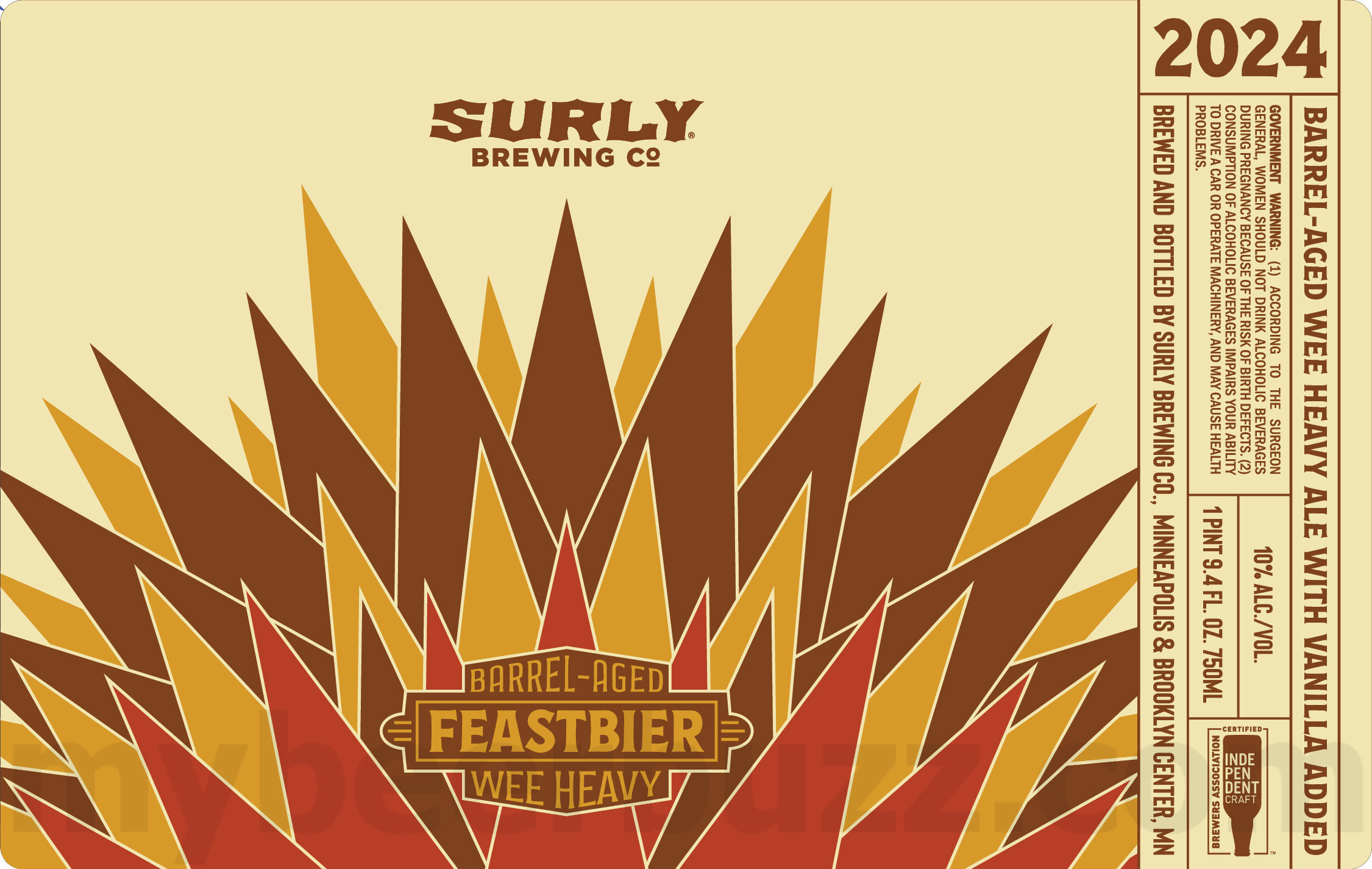 Surly Adding 2024 Barrel-Aged Feastbier Wee Heavy Surly Adding 2024 Barrel-Aged Feastbier Wee Heavy