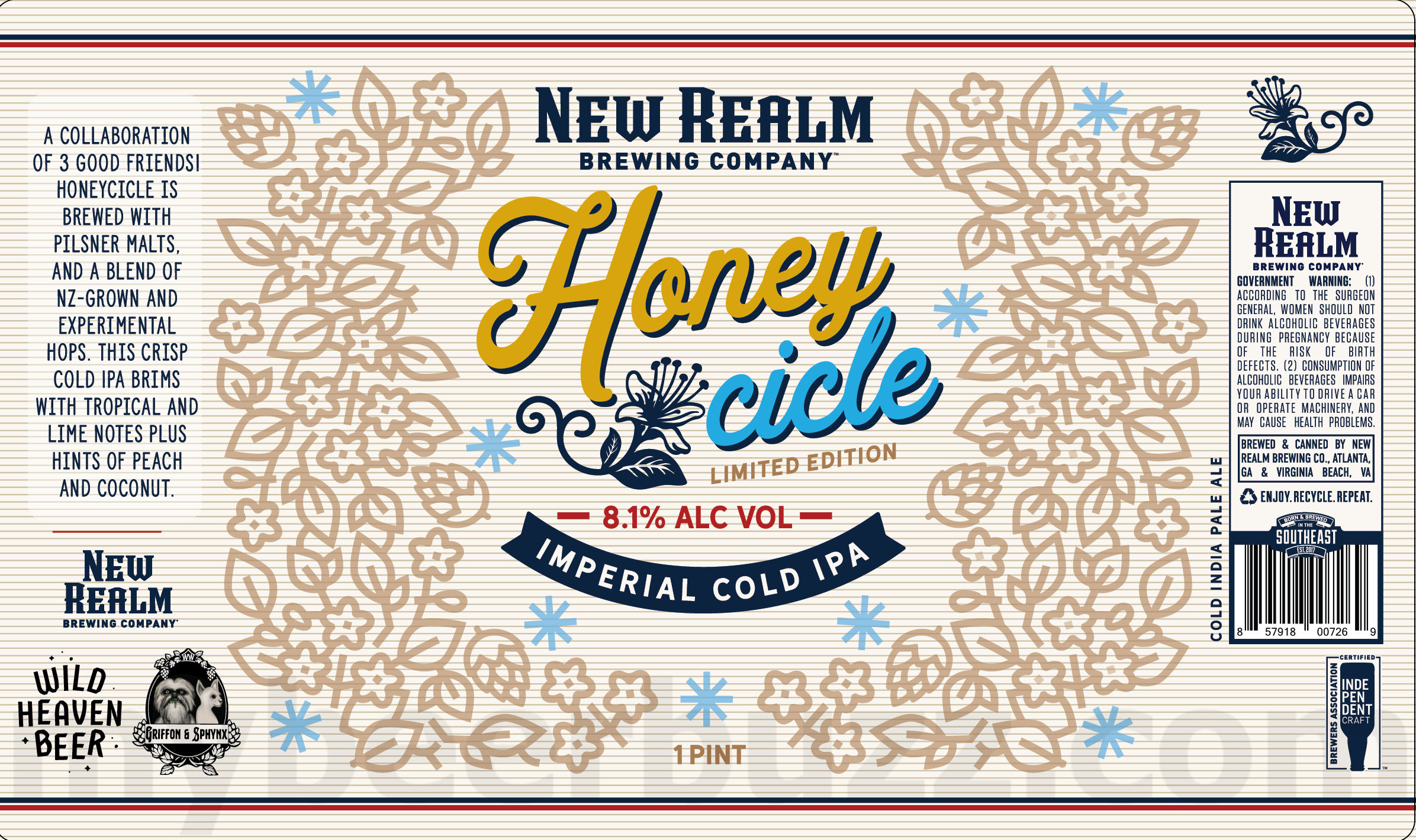 New Realm & Wild Heaven Beer Collaborate On Honeycicle New Realm & Wild Heaven Beer Collaborate On Honeycicle