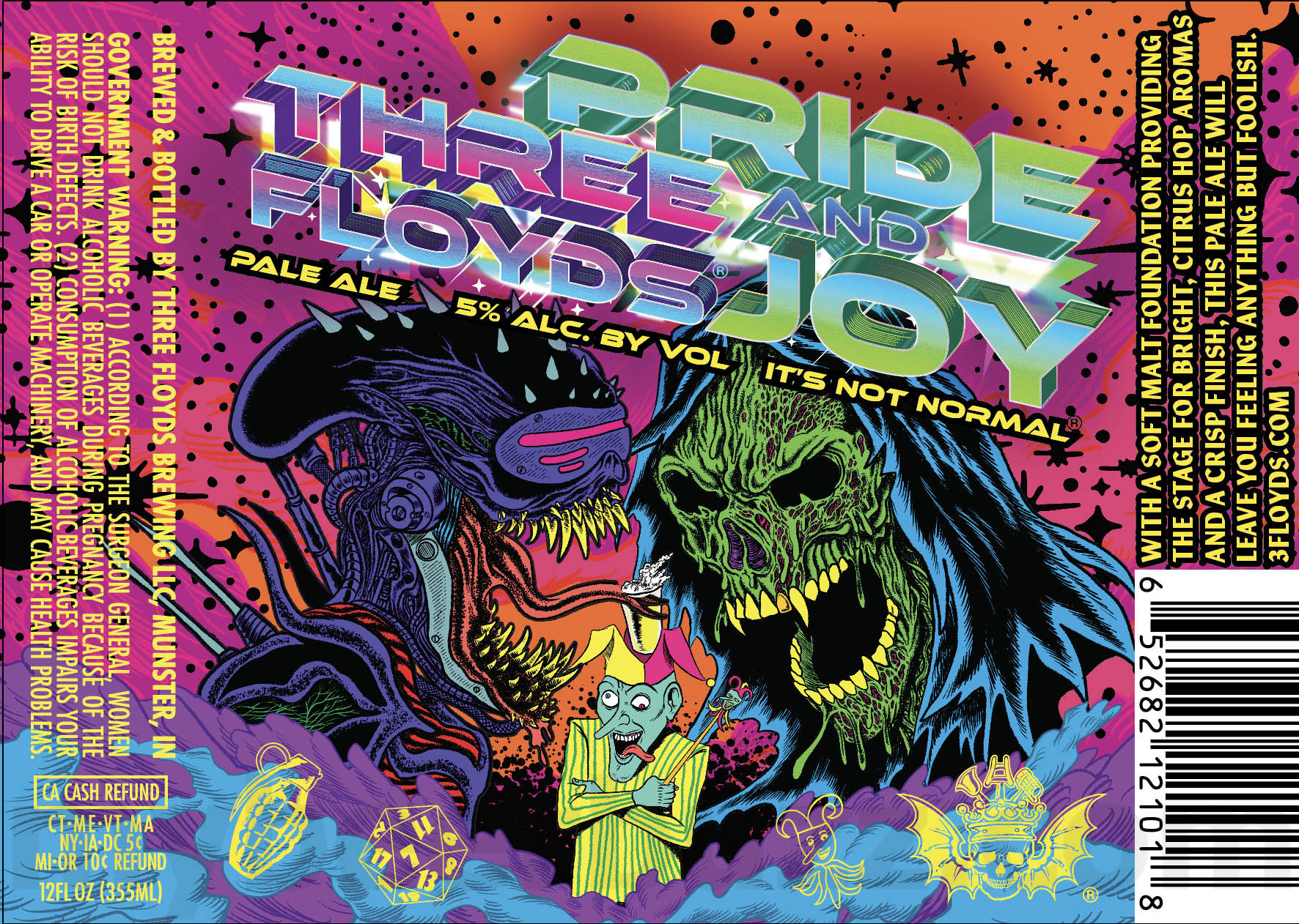 3 Floyds Adding Pride & Joy 3000 Mild Ale 8 apostMBB 5119