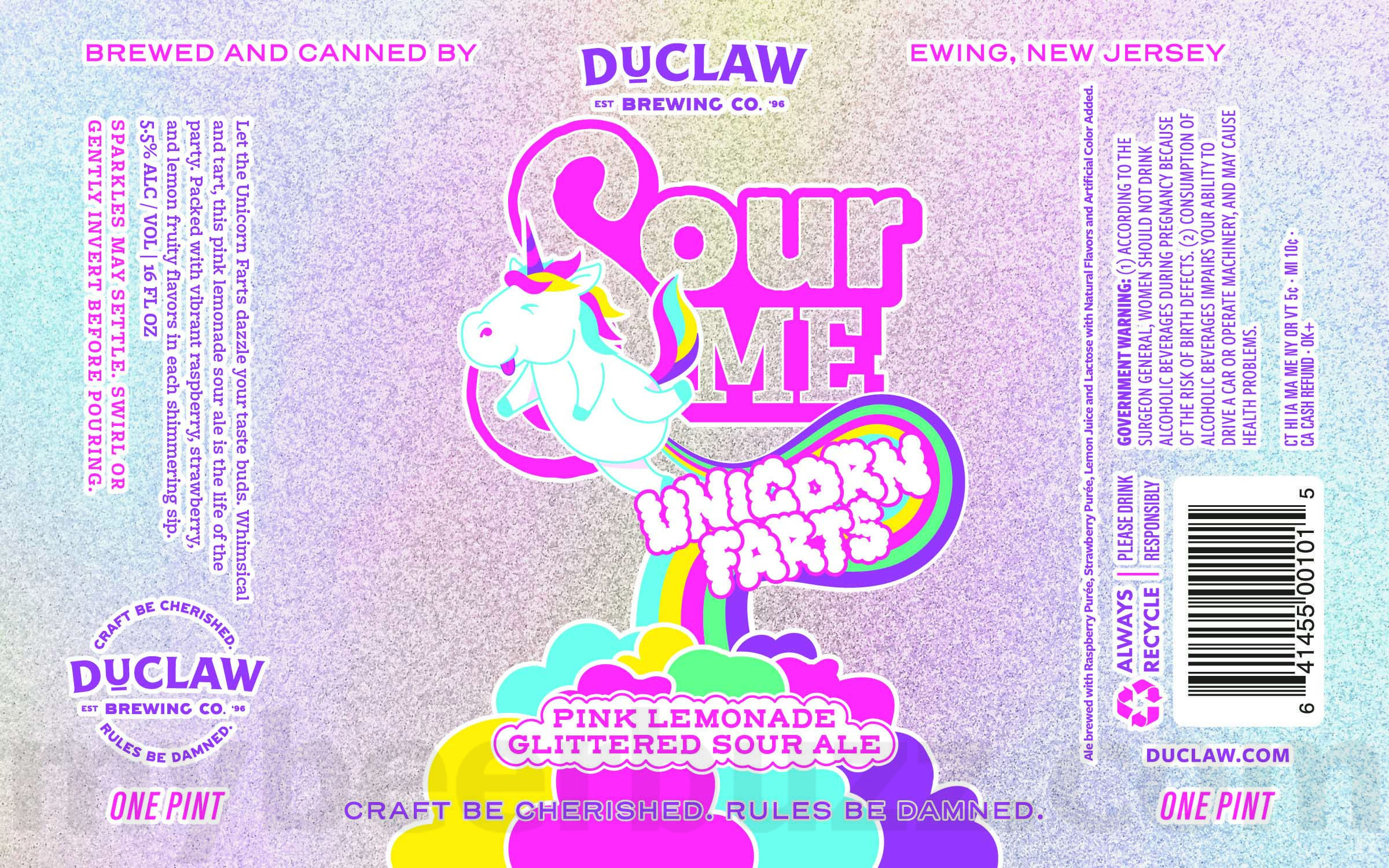 DuClaw Releasing Sour Me Unicorn Farts, Sour Me Carolina, No Way Gose & Crème Brûlée Brown Ale 9 apostMBB 5124