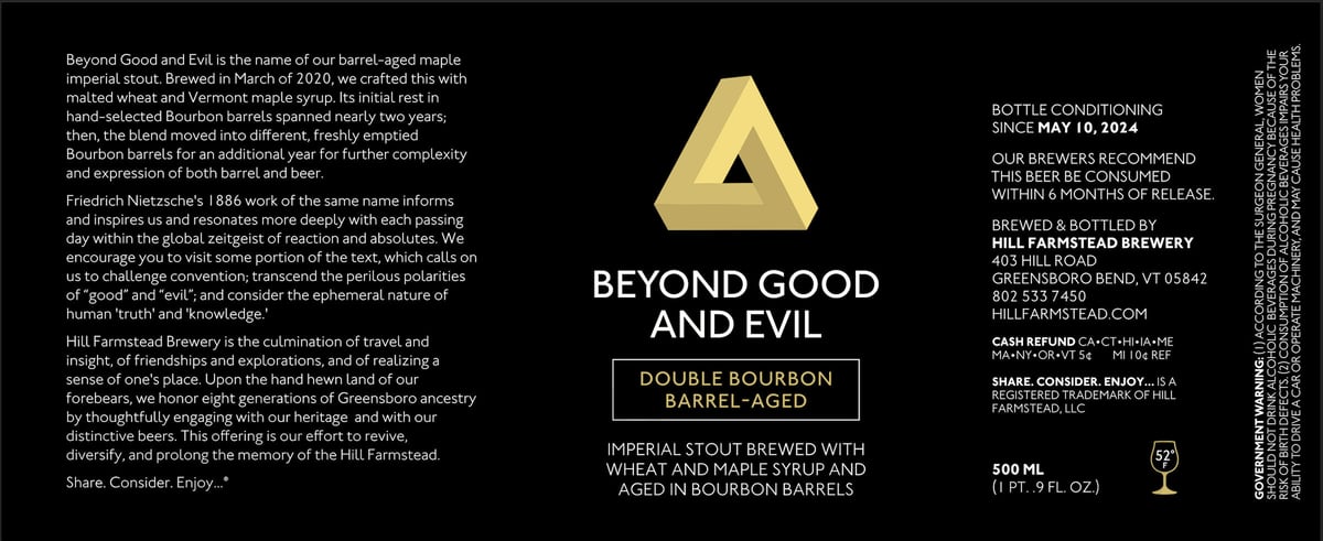 Hill Farmstead Beyond Good and Evil Returns 1/9 8 apostMBB 5136