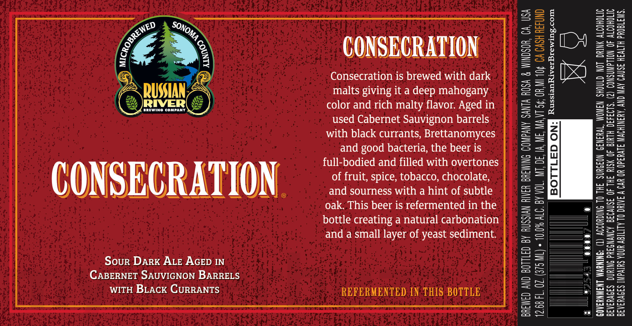 Russian River - Pliny The Elder, Happy Hops IPA, STS, Row 2 Hill 56, Dribble Belt, Redemption, Blind Pig, Consecration, Supplication, Sanctification, Temptation, Shadow Of a Doubt, Beatification, Salvation & Damnation 14 apostMBB 5156