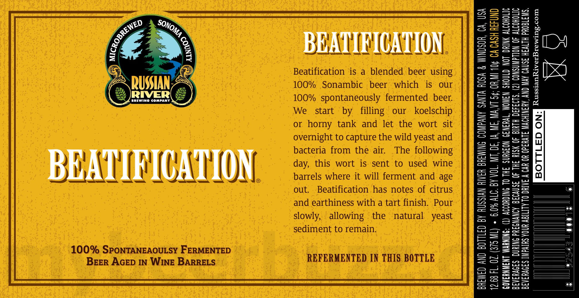 Russian River - Pliny The Elder, Happy Hops IPA, STS, Row 2 Hill 56, Dribble Belt, Redemption, Blind Pig, Consecration, Supplication, Sanctification, Temptation, Shadow Of a Doubt, Beatification, Salvation & Damnation 16 apostMBB 5158