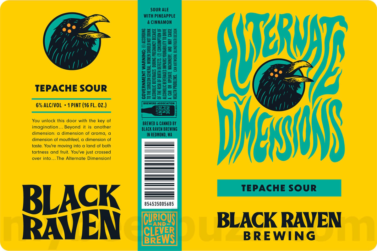 Black Raven - Updraft Pale Ale, Alternate Dimensions Tepache Sour, Mens Room IPA, Idle Fancy, 2024 Pallet Trick IPA, Mens Room Lager & Watermelon Mint Sour Cans 22 apostMBB 5168