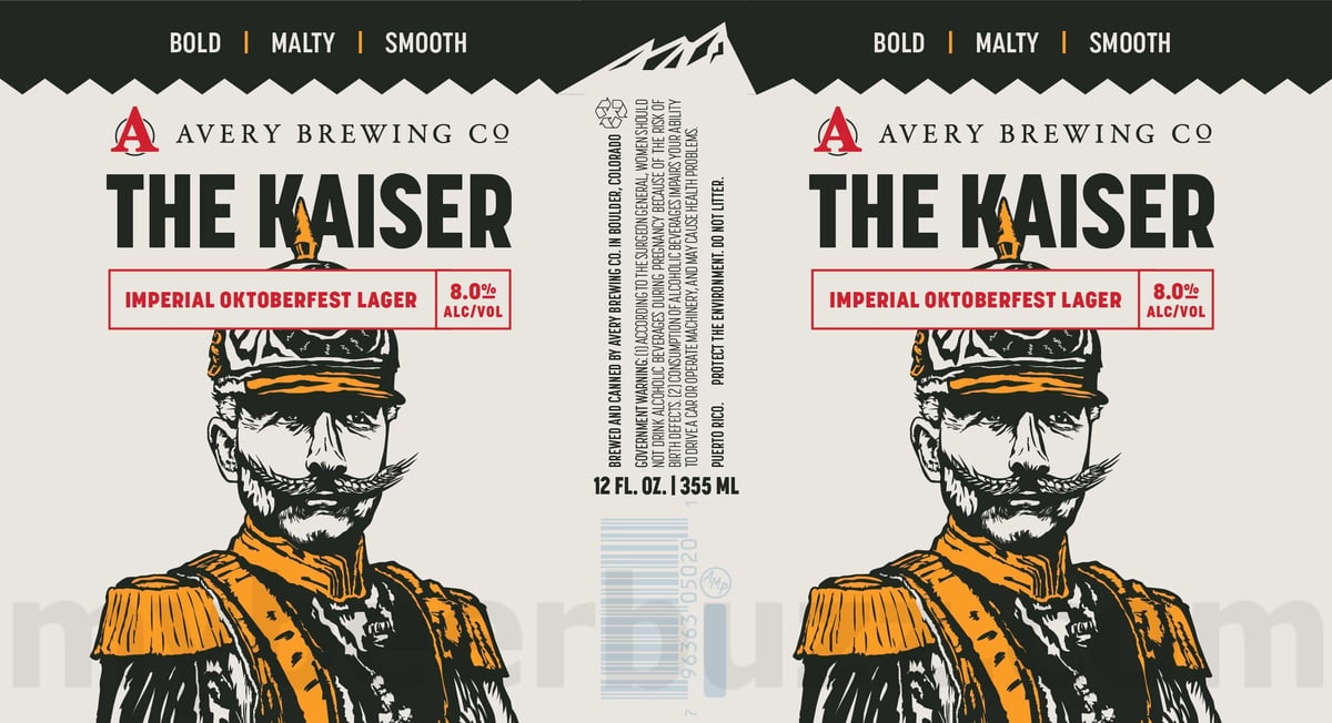 Avery Brewing - The Kaiser Returns 8 apostMBB 5169