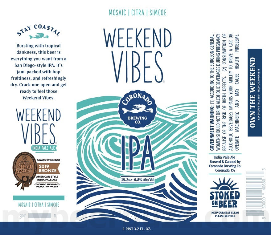 Coronado Weekend Vibes IPA Coming To Cans 10 apostMBB 5172