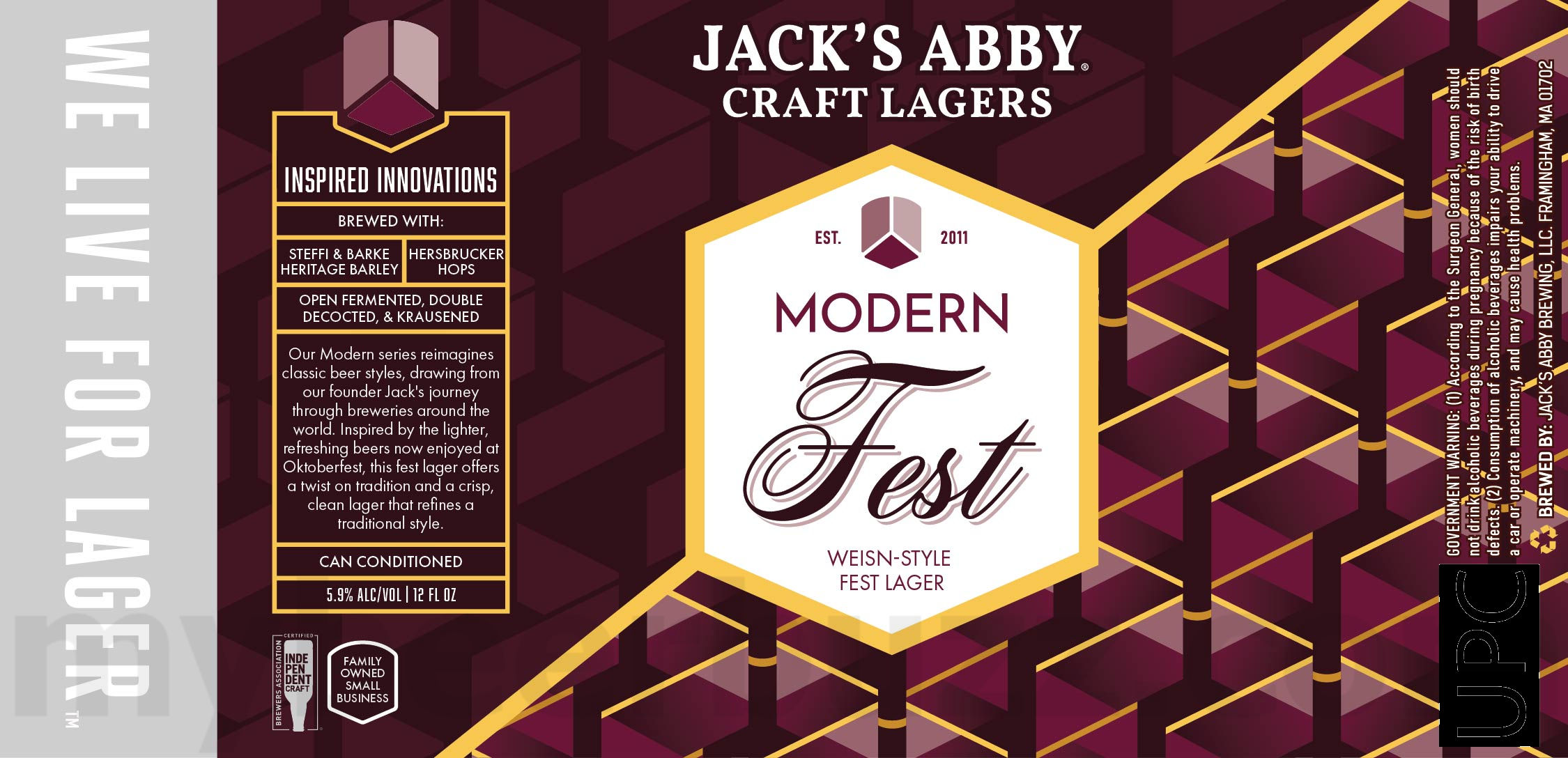 Jack’s Abby Keller Series: Feel The Bernstein, Maibock Hurts Like Helles, Modern Hell, Private Rye, Fire In The Ham, Shipping Out Of Boston, Franconian Kraft, Modern Fest, Modern Pale, Venus & Marzen And Saxonator 12 apostMBB 5194