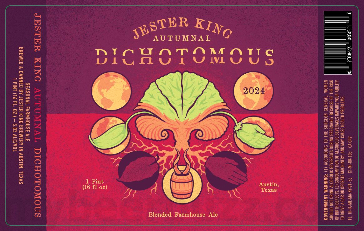 Jester King Introduces 2016 Autumnal Dichotomous / 2024 Autumnal Dichotomous 8 apostMBB 5202