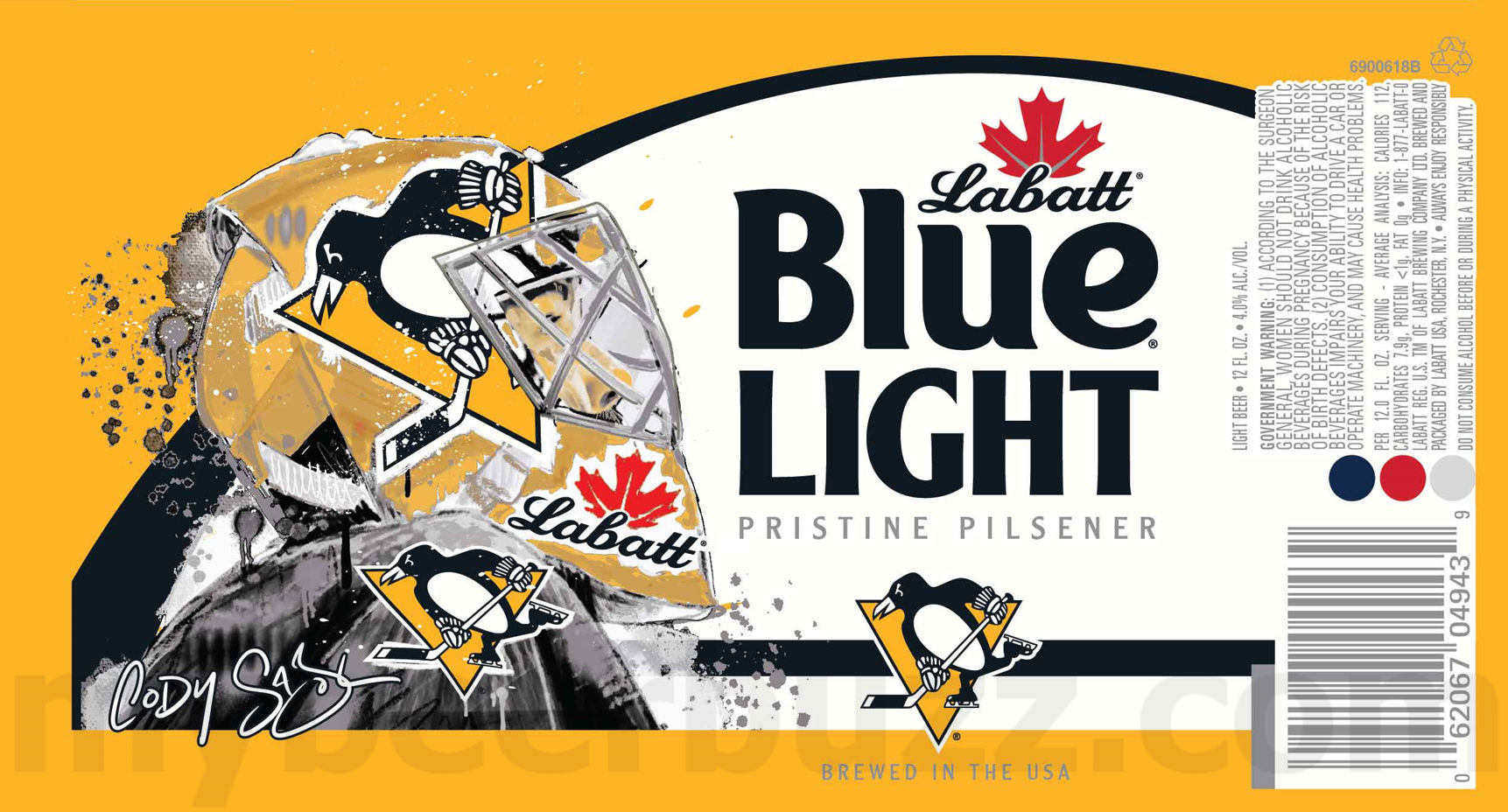 Labatt Blue & Blue Light Pittsburgh Proud , Flyers, Devils, Islanders, Columbus Proud, USA Hockey, Basketball & Hockey Packaging 15 apostMBB 5206