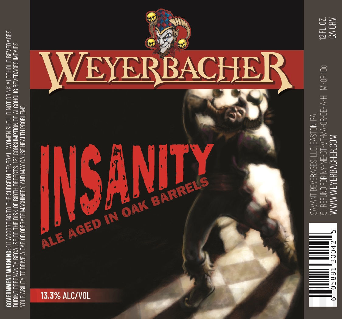 Weyerbacher Insanity Returns Early On 12/23 8 apostMBB 5232