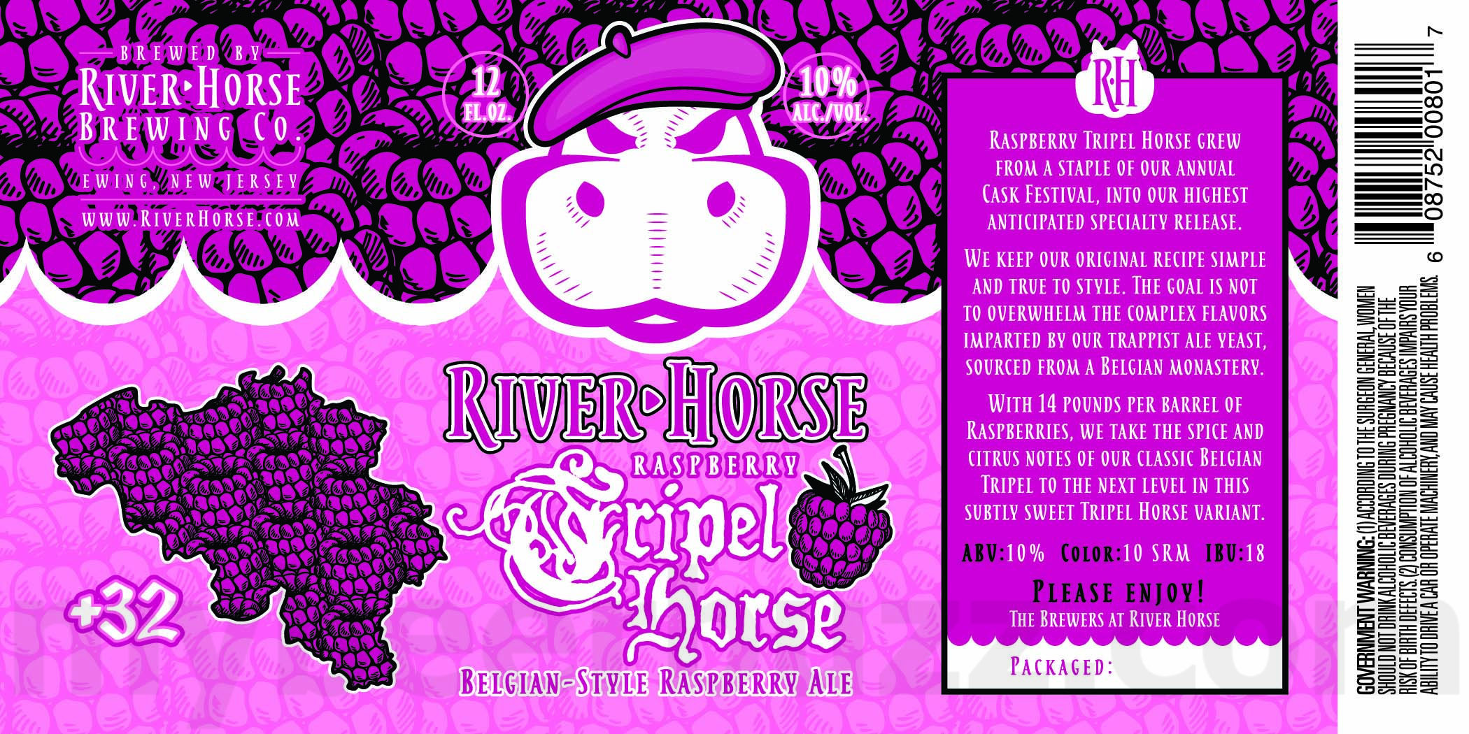 River Horse - Hippo’s Hand Double IPA & Raspberry Tripel Horse 8 apostMBB 5241