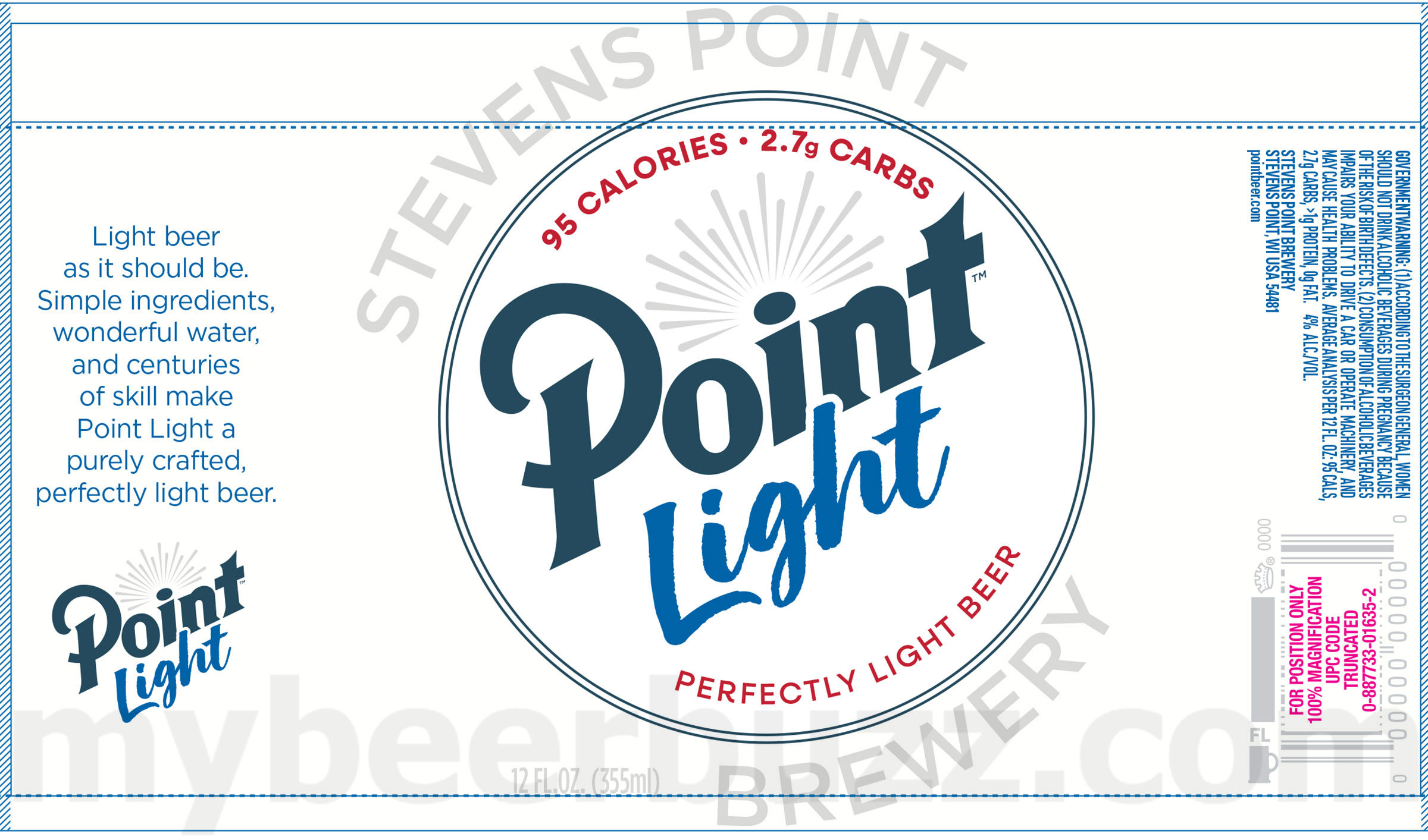 Stevents Point - Snow Pilot Pistachio Nut Brown Ale / Point Light 17 apostMBB 5247