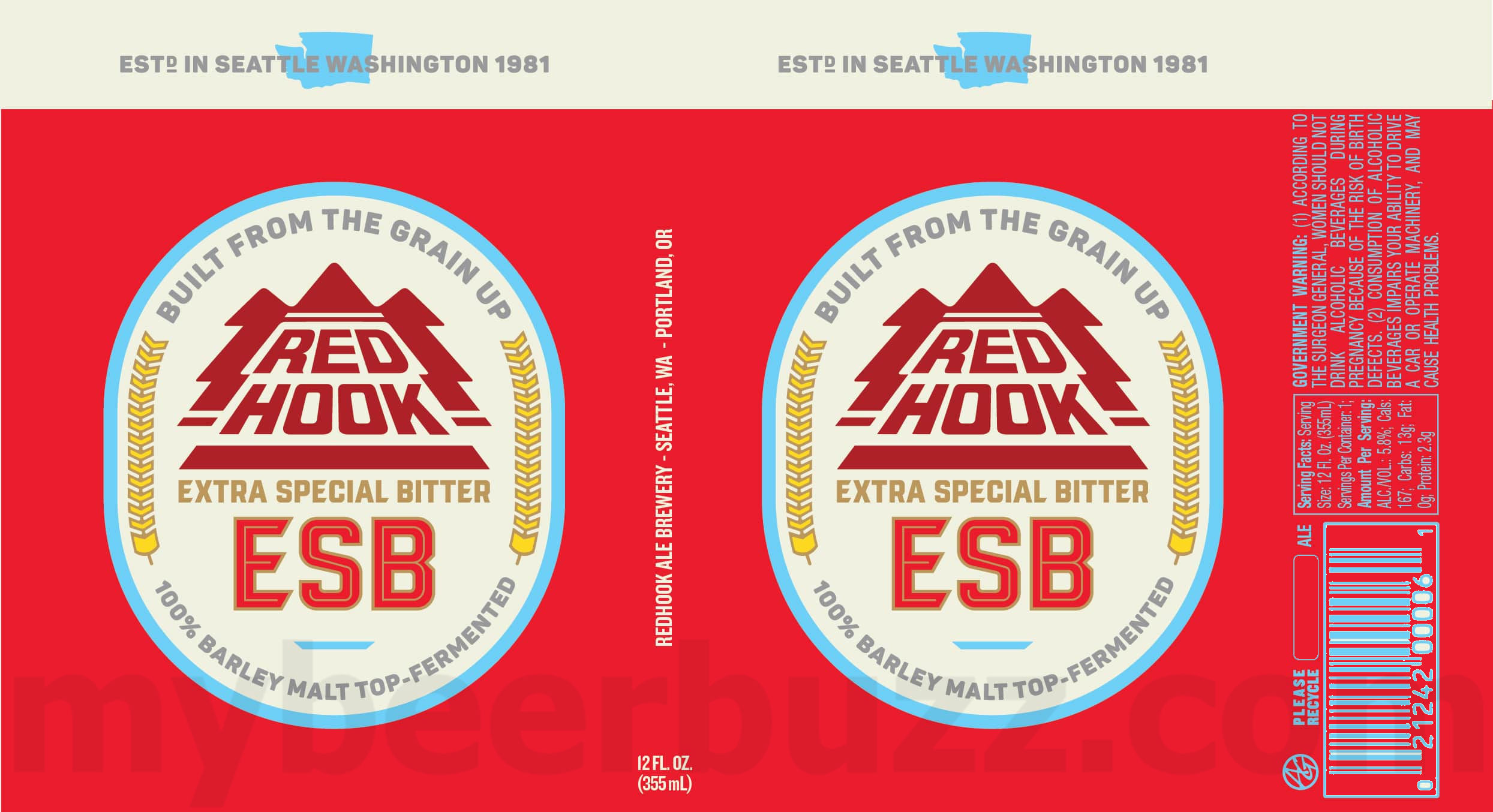 Redhook - American Pale, Long Hammer IPA, ESL & ESB 9 apostMBB 5275