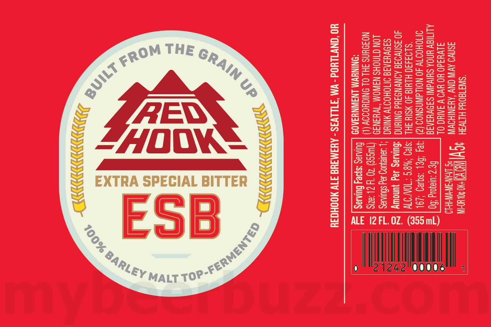 Redhook - American Pale, Long Hammer IPA, ESL & ESB 10 apostMBB 5276