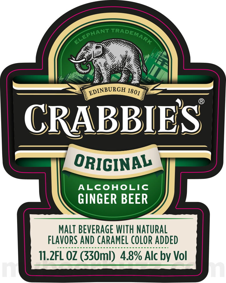 Crabbie’s Original Alcoholic Ginger Beer 11.2oz Cans 9 apostMBB 5279