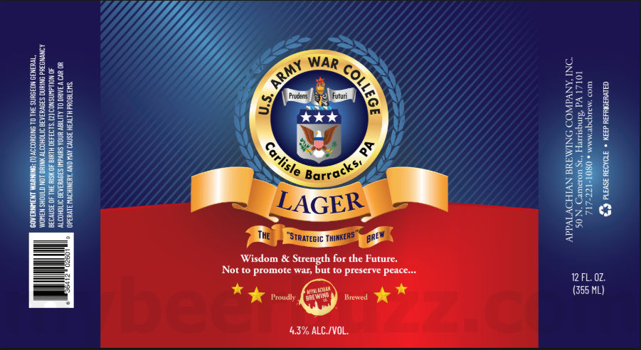 Appalachian Brewing - U.S. Army War College Carlisle Barracks - Ale & Wheat 8 apostMBB 5293