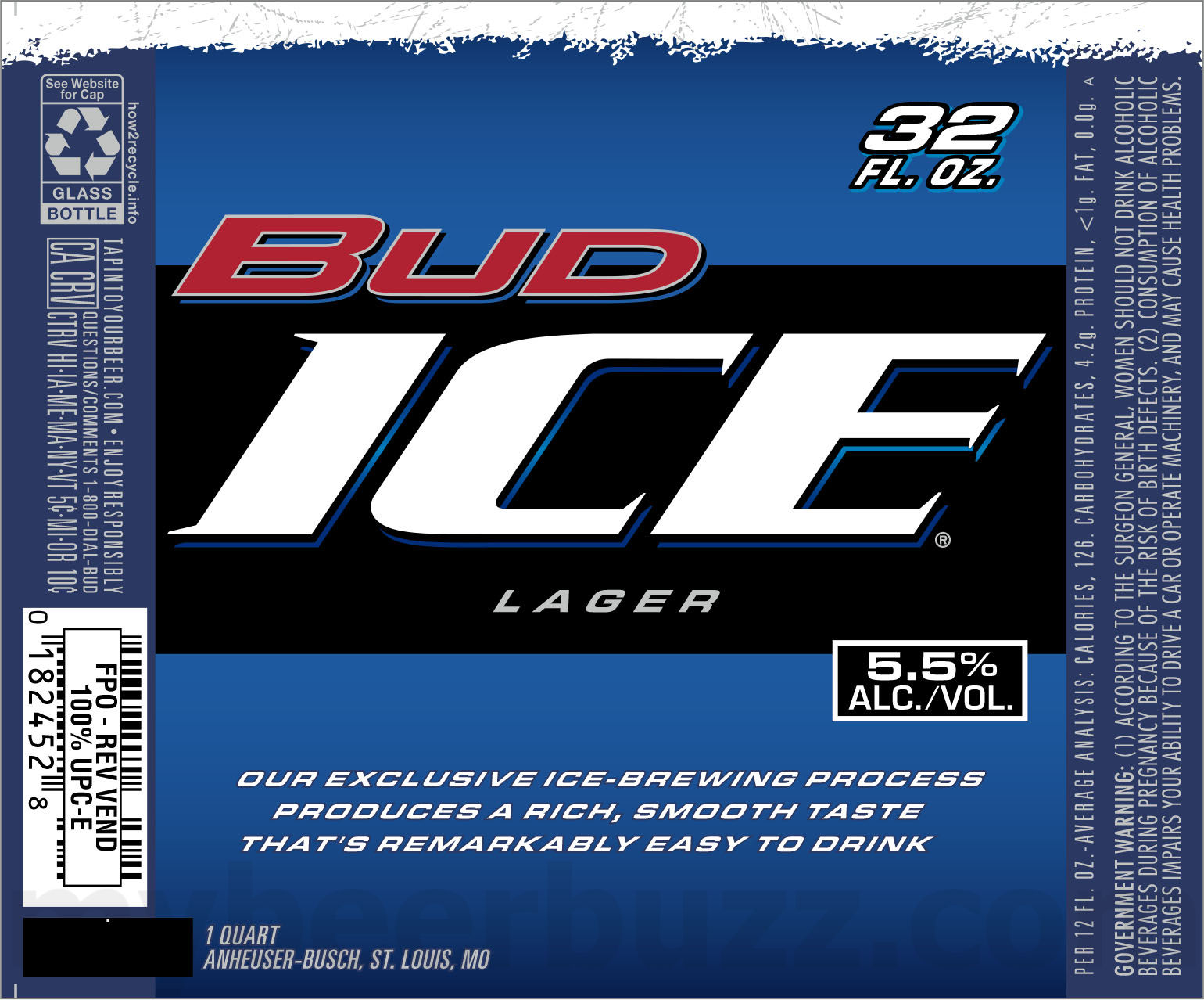 Anheuser-Busch Launches New 25oz Cans for Budweiser, Bud Light, Rolling Rock, Busch Light, Natural Light, Michelob Ultra, Natty Daddy, Busch Ice, Bud Light Lime Straw-Ber-Rita, Lime-A-Rita & Bud Ice 9 apostMBB 5299