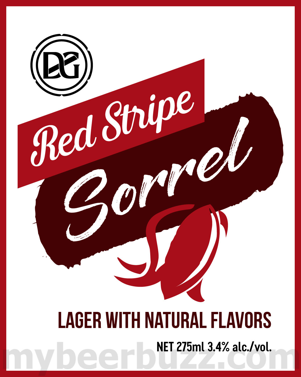 Red Stripe Jamaican Style Lager / 2025 Red Stripe Lemon Paradise / 2025 Red Stripe Sorel 11 apostMBB 5310