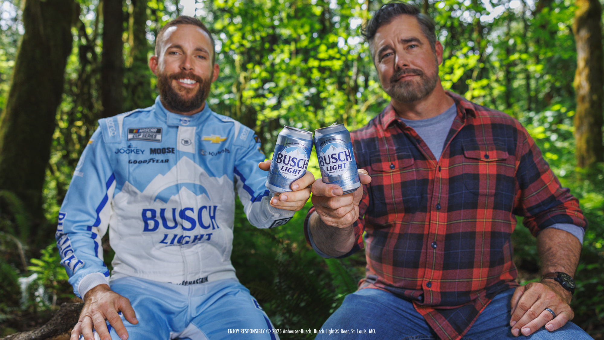 Busch Light & Nascar Driver Ross Chastain “Circle” Through The Great Outdoors During This Year’s Big Game Busch Light & Nascar Driver Ross Chastain “Circle” Through The Great Outdoors During This Year’s Big Game