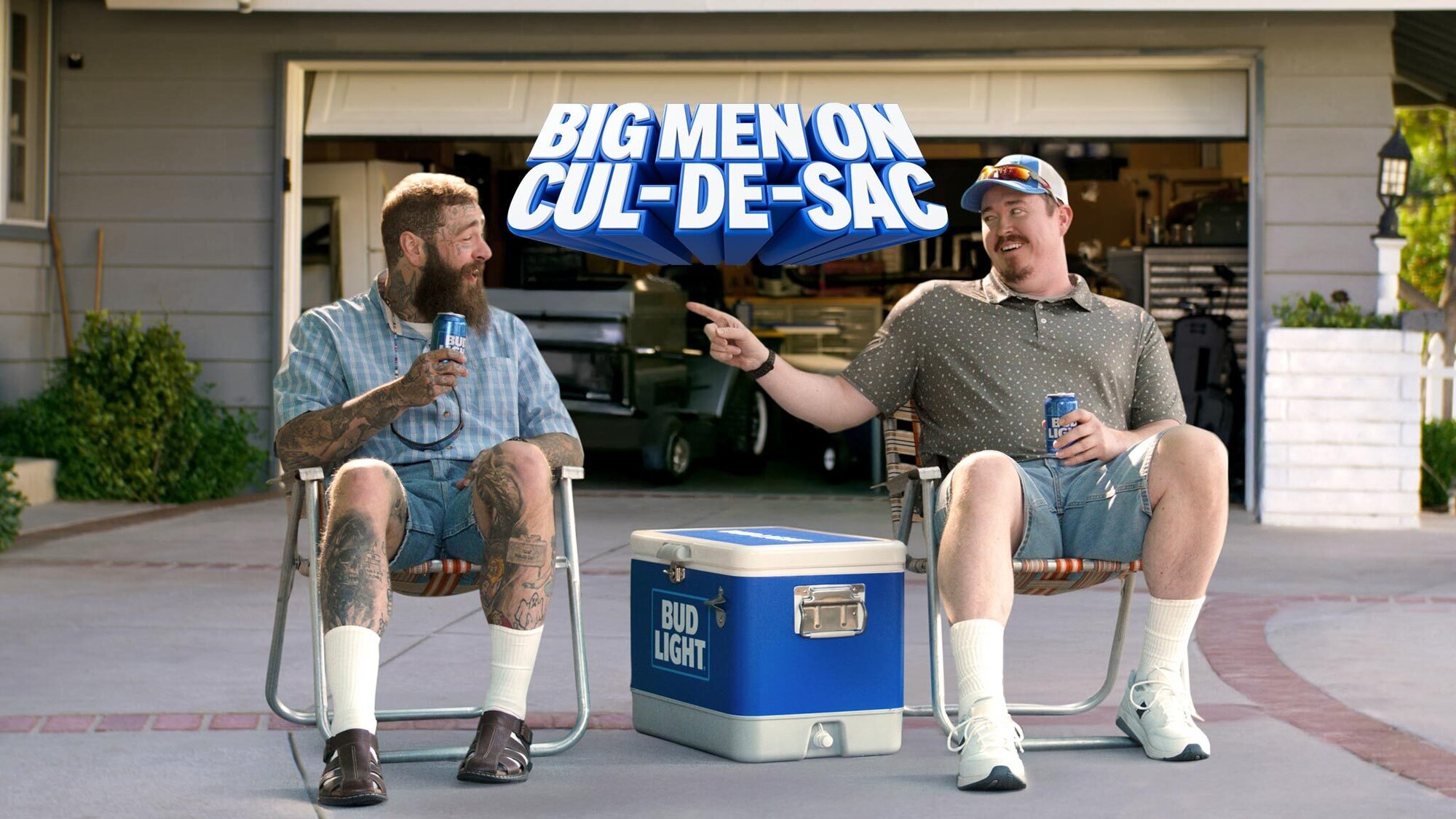 Bud Light Takes Backyard Parties to the Next Level with New Super Bowl LIX Campaign Featuring Post Malone, Shane Gillis and Peyton Manning as the ‘Big Men on Cul-De-Sac’ 8 apostMBB BilSurfacePro9 4 17
