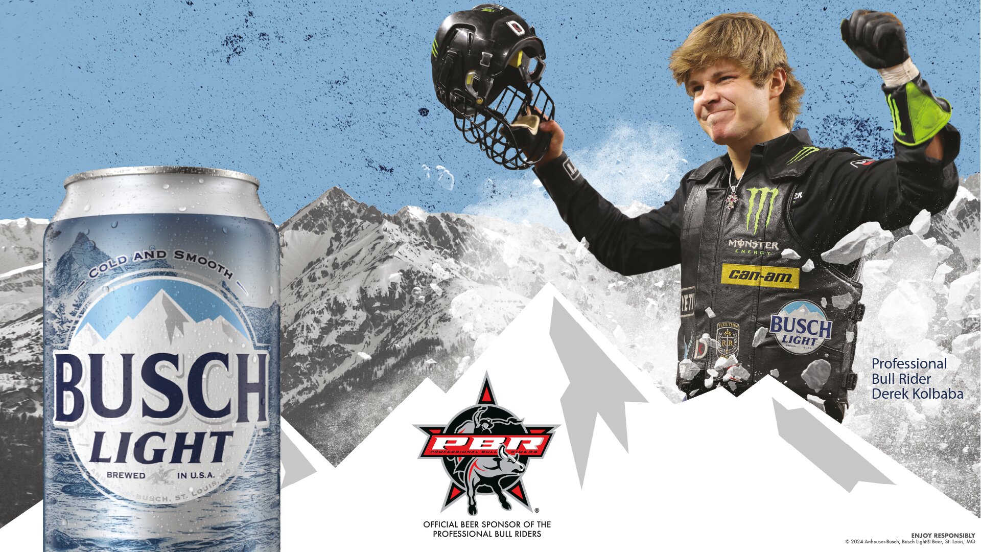 Busch Light Joins The Bullpen & Announces Sponsorship of Professional Bull Rider, Derek Kolbaba 8 Busch Light Joins The Bullpen & Announces Sponsorship of Professional Bull Rider, Derek Kolbaba