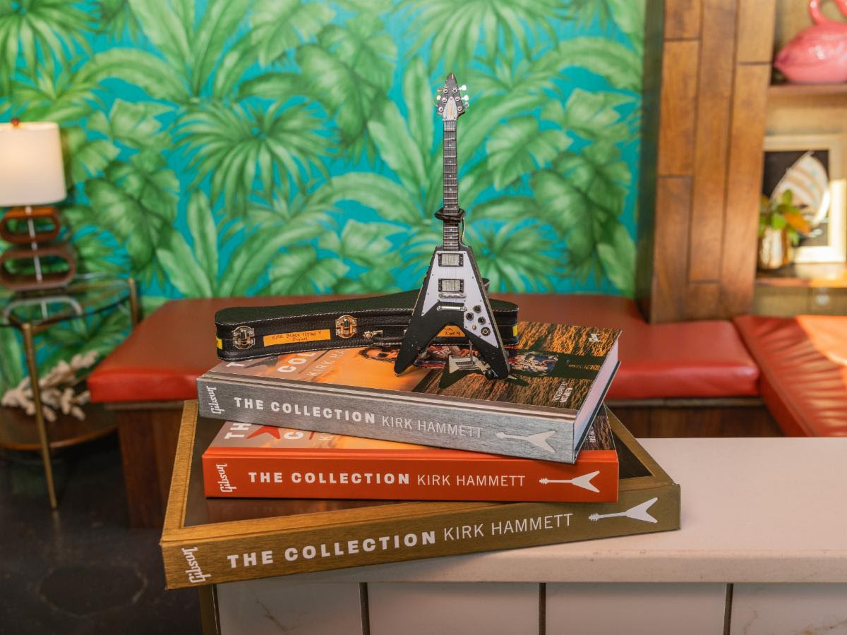 Gibson Publishing Partners with iconic Metallica guitarist Kirk Hammett on New, Premium Coffee Table Book ‘The Collection: Kirk Hammett’, Out Today on Gibson.com 19 bc770130 c745 4605 ba84 233b0fcb4f69 1