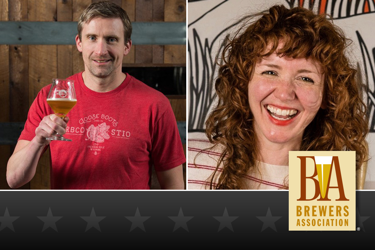 Brewers Association Announces 2025 Board of Directors Appointments 8 Colby Cox and Shawna Cormier headshots with BA logo
