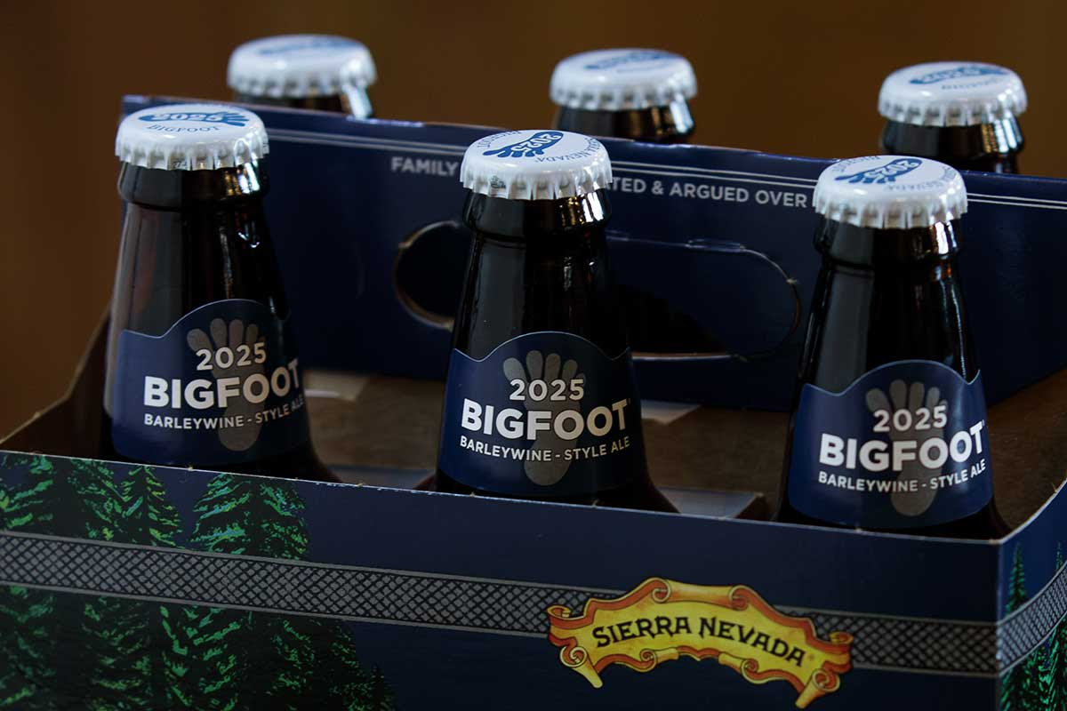 A six-pack of Bigfoot Barleywine-Style Ale A six-pack of Bigfoot Barleywine-Style Ale