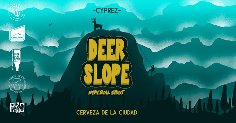 Together We Brew 2022: A U.S. and Mexico Craft Beer Collaboration 23 deer slope beer label