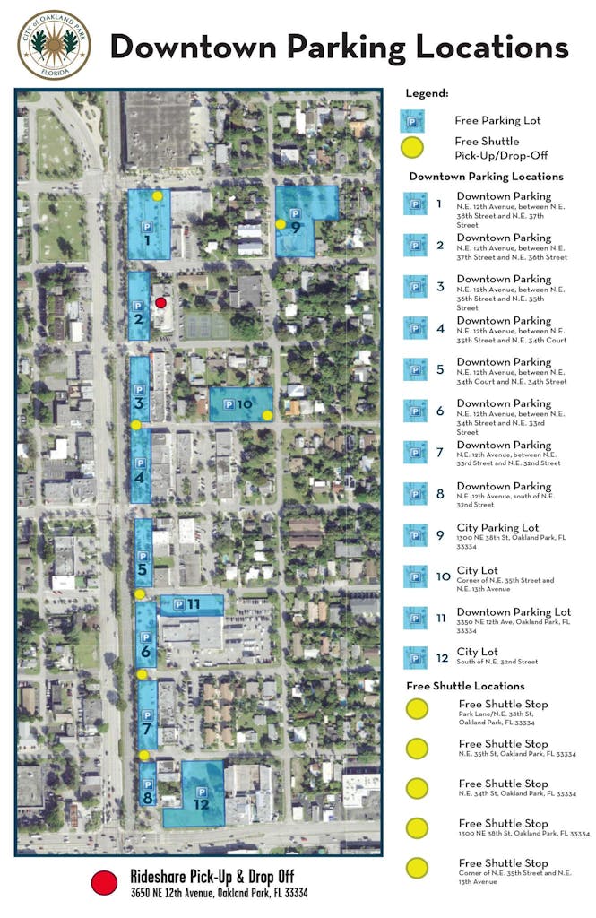 Oakland Park Oktoberfest presented by Funky Buddha 10 parking