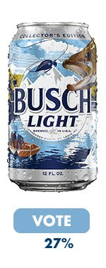 Busch Beer Adding Collector’s Edition Fishing Cans 39 tuna can