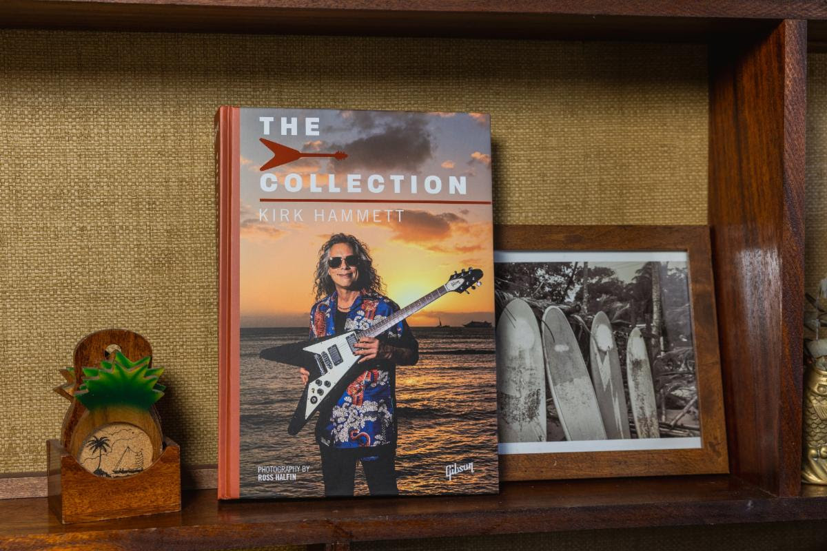 Gibson Publishing Partners with iconic Metallica guitarist Kirk Hammett on New, Premium Coffee Table Book ‘The Collection: Kirk Hammett’, Out Today on Gibson.com 24 f3c17057 dcde 40df a180 3200ef6e26e3 1