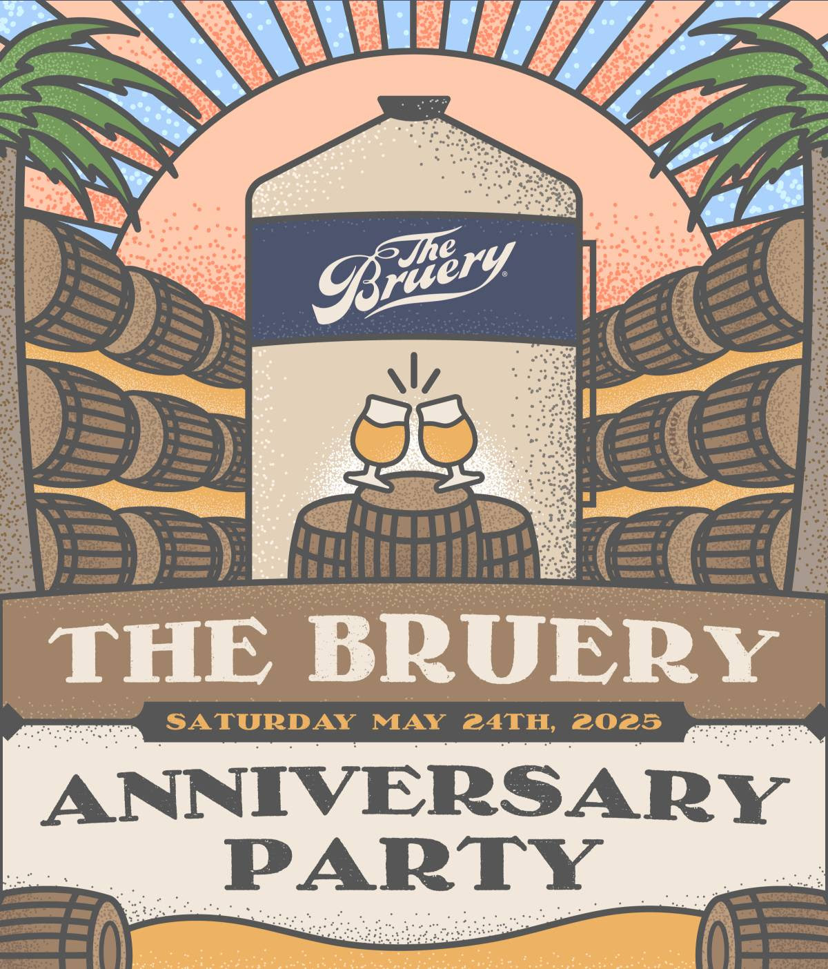 The Bruery Anniversary Party - Saturday May 24th, 2025 The Bruery Anniversary Party - Saturday May 24th, 2025