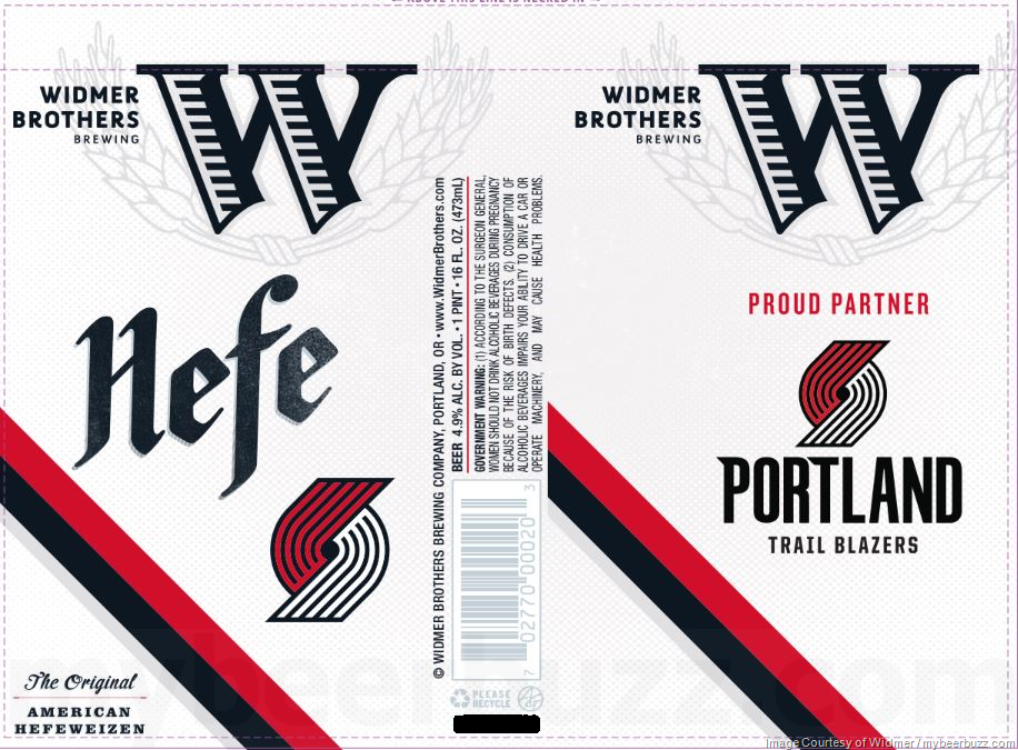 Mybeerbuzz .com Highlights Widmer Brothers Trail Blazers-Themed Hefeweizen Mybeerbuzz .com Highlights Widmer Brothers Trail Blazers-Themed Hefeweizen