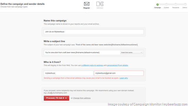 Mybeerbuzz .com Highlights Campaign Monitor e-Mail Marketing Mybeerbuzz .com Highlights Campaign Monitor e-Mail Marketing
