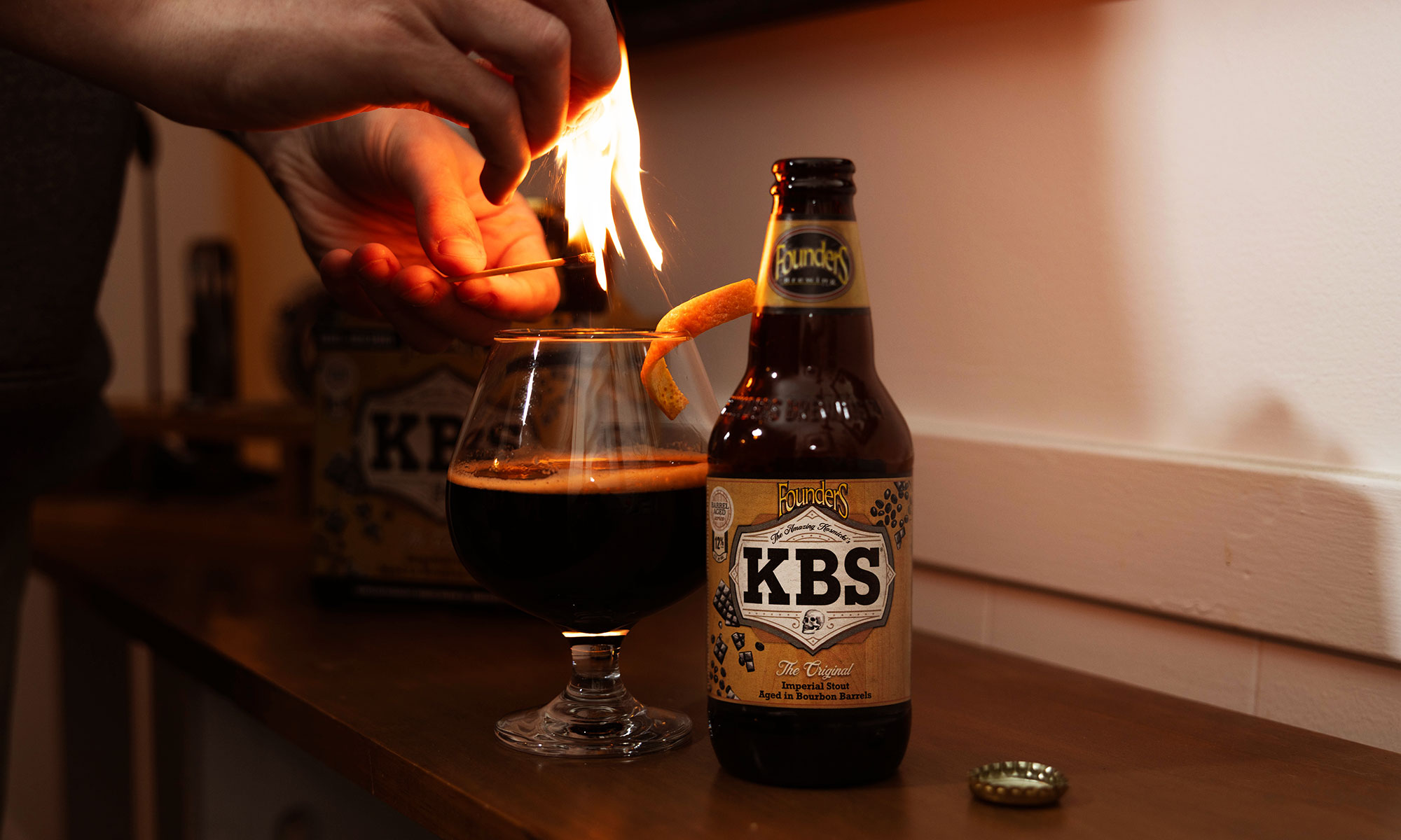 Founders KBS Campfire Sling Cocktail 8 KBS cocktail