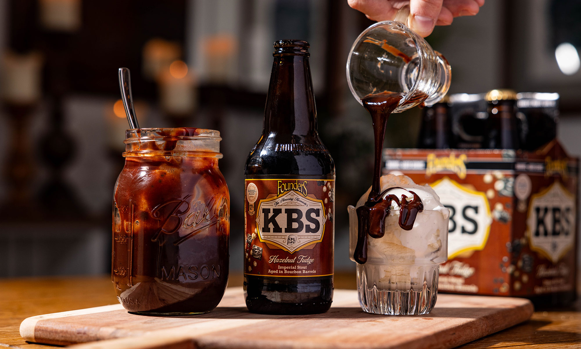 Founders Brewing : KBS Hazelnut Fudge Hot Fudge Recipe 8 KBS Hazelnut Fudge Recipe