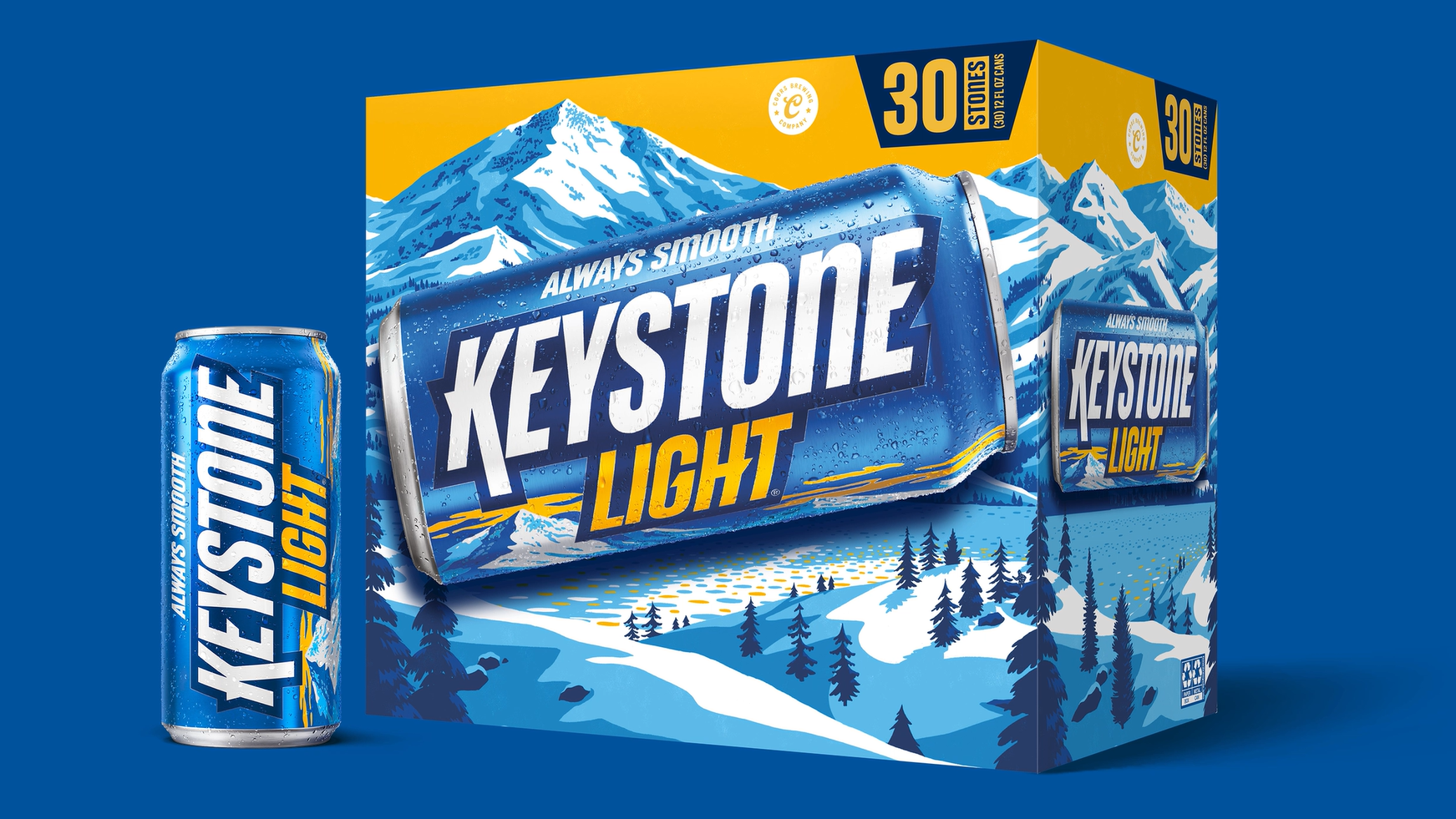 Keystone Light caps busy year with refreshed cans and packaging 8 keystone light new design 2 1