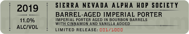 Sierra Nevada Barrel-Aged Imperial Porter & Gin-Barrel-Aged Burt IPA Coming To Alpha Hop Society Sierra Nevada Barrel-Aged Imperial Porter & Gin-Barrel-Aged Burt IPA Coming To Alpha Hop Society