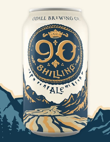 Odell Brewing Adding Nevada Distribution w/Breakthru 17 Odell Brewing Co - 90 Shilling Can