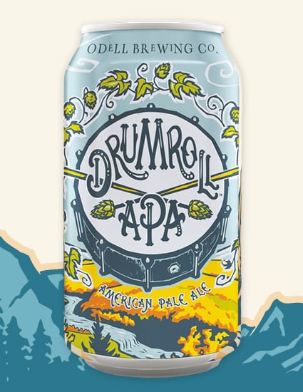 Odell Brewing Adding Nevada Distribution w/Breakthru 19 Odell Brewing Co - Drumroll Can